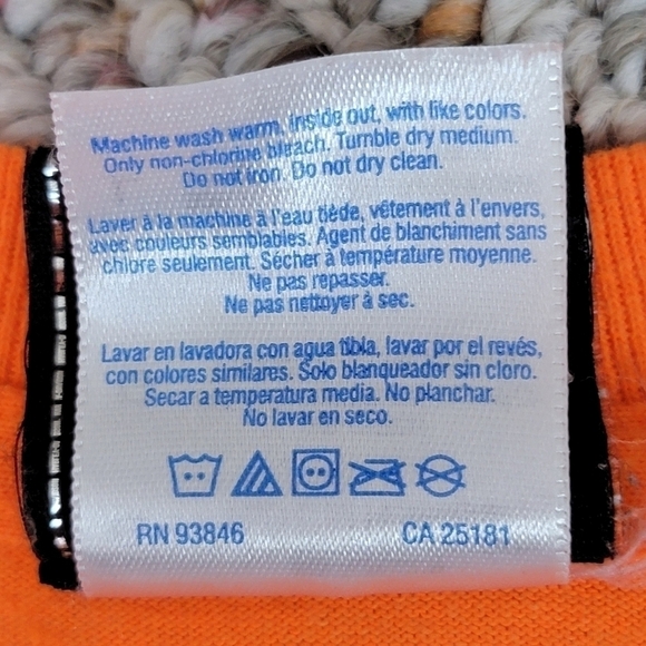 Harley Davidson Orange Grand Rapids Michigan Motorcycle Graphic T-Shirt Sz L - Picture 11 of 11